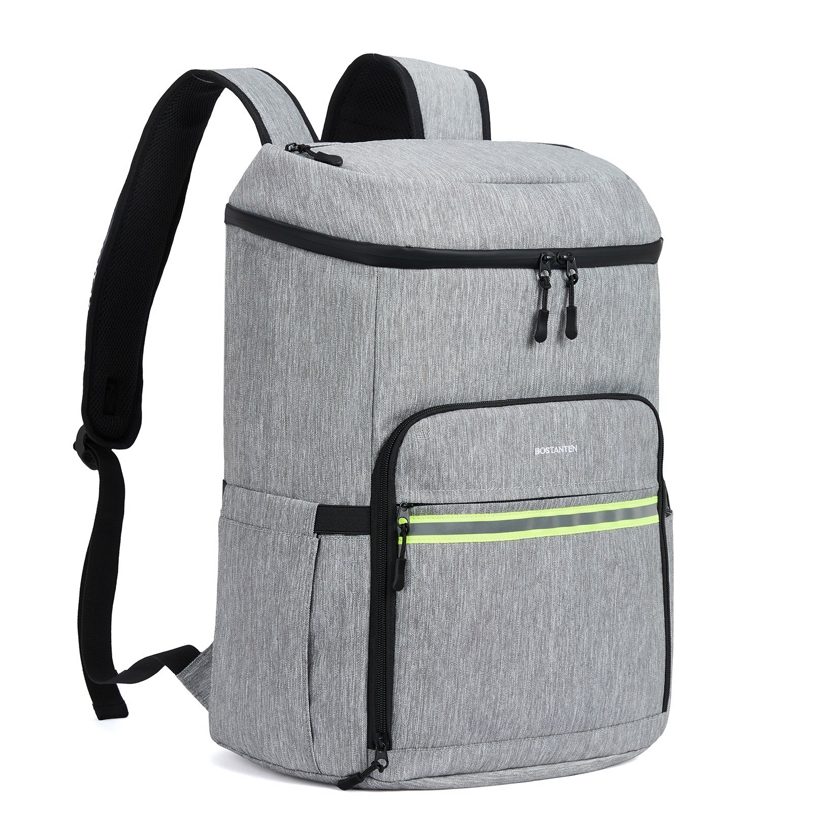 Backpack Cooler - 30 Cans Leakproof Insulated Cooler Backpack with Trolley Sleeve, Lightweight Soft Cooler Bag
