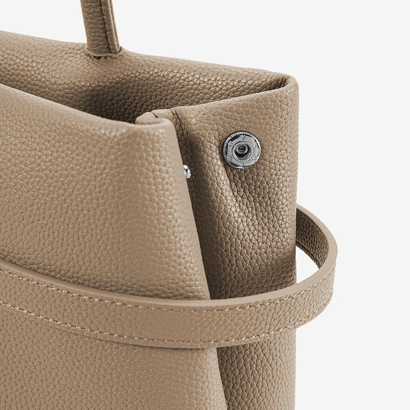 [Lock Tote bag] BOSTANTEN Tote bag PU leather Crossbody Bag Handbag Women's Korean Style Tote bag Women's