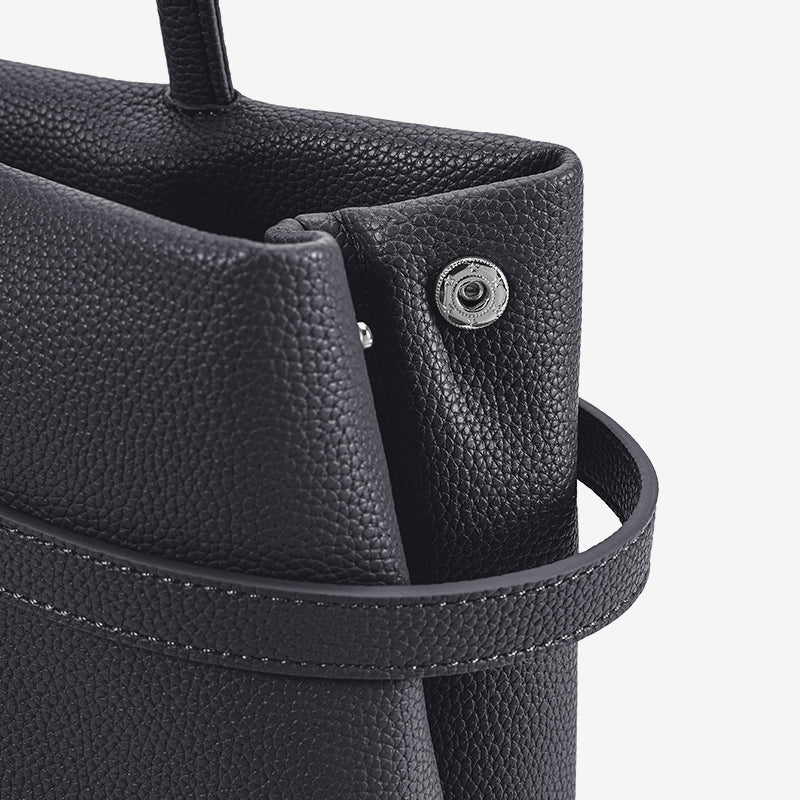 [Lock Tote bag] BOSTANTEN Tote bag PU leather Crossbody Bag Handbag Women's Korean Style Tote bag Women's