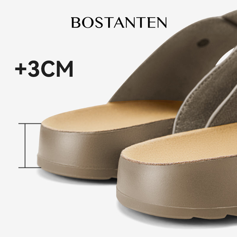 [Toast Shoes] BOSTANTEN Sandals Women's Half-Open Rubber sole Anti-slip