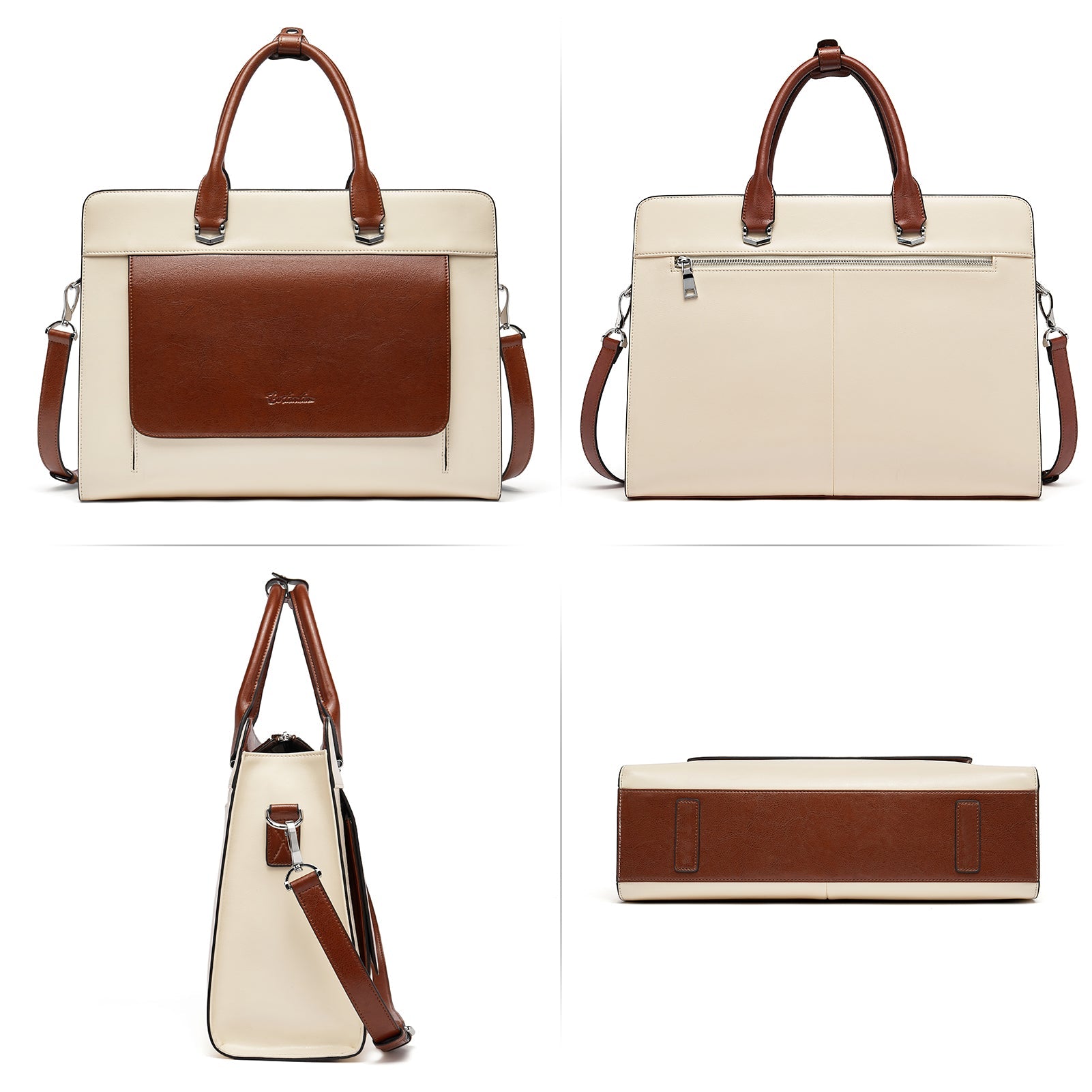 Mizuki Briefcase With Shoulder Strap — Security