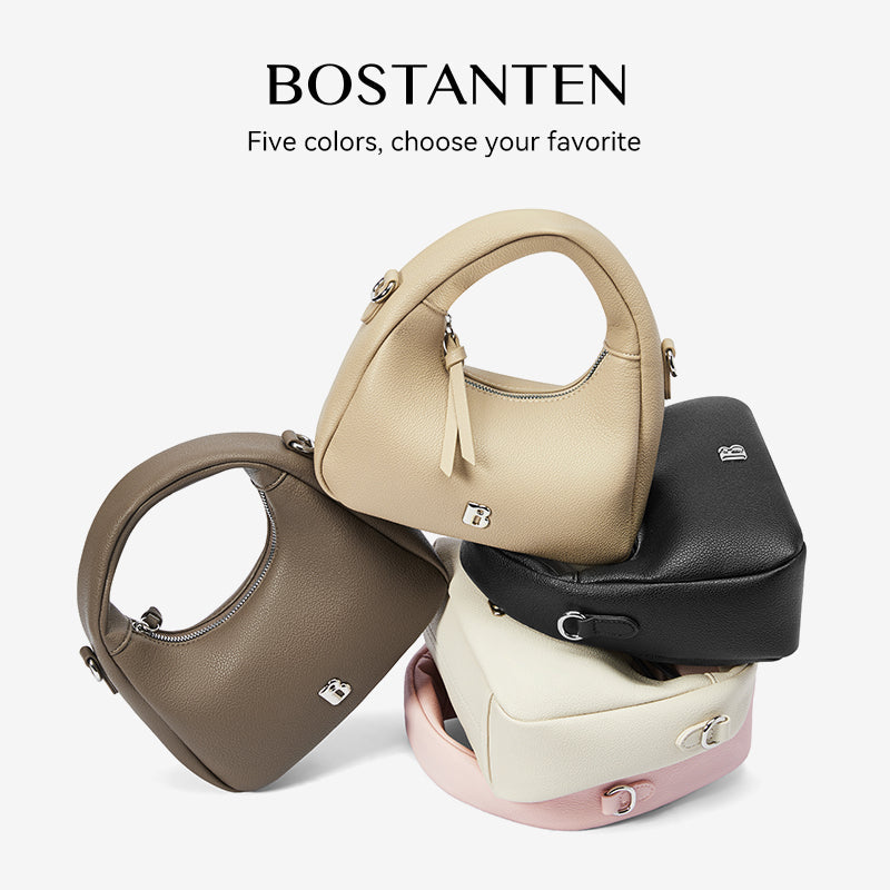 [Wander Bag] BOSTANTEN Crossbody Bag Mini 3 Ways to Wear (Strap Hand, Side, Cross) Design Compact Premium Fashion