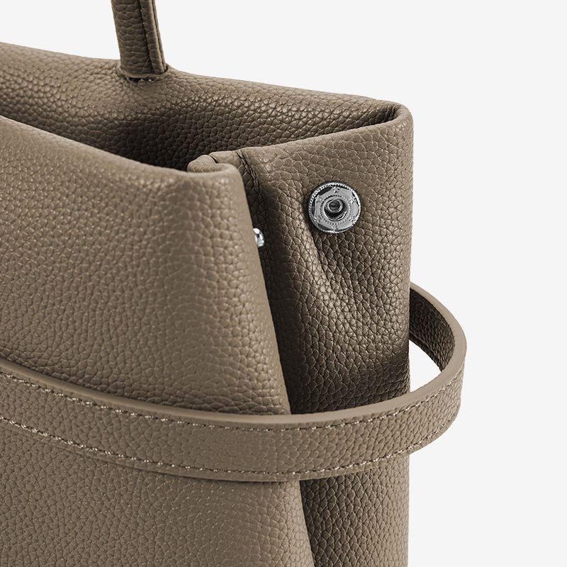 [Lock Tote bag] BOSTANTEN Tote bag PU leather Crossbody Bag Handbag Women's Korean Style Tote bag Women's