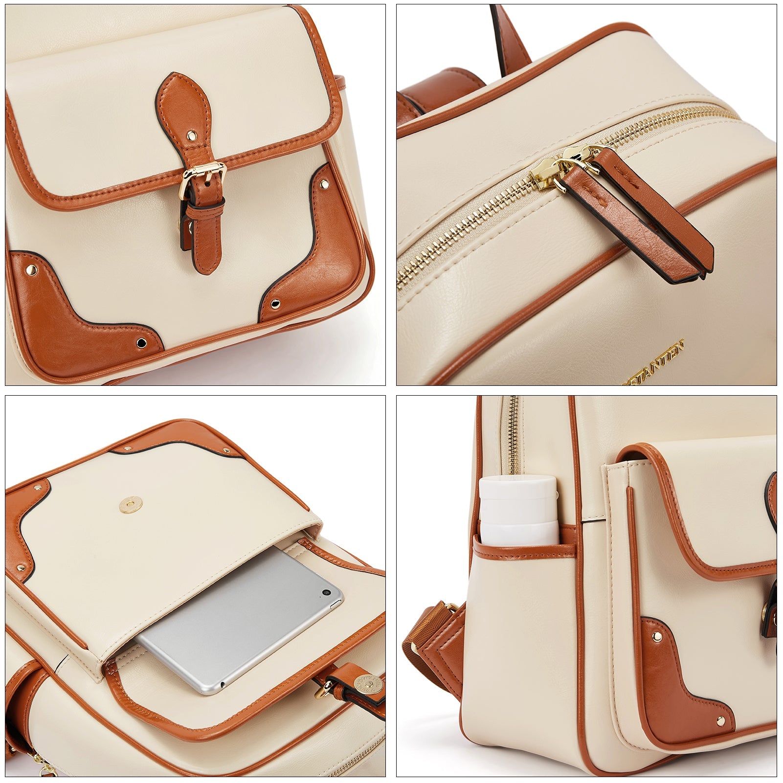 Vrba Leather Book Bag — Talent