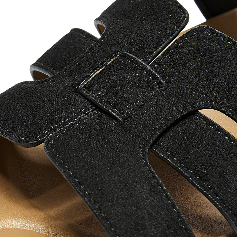 [Aethel shoes] BOSTANTEN Sandals Platform Stripe – Sole 2,7 cm