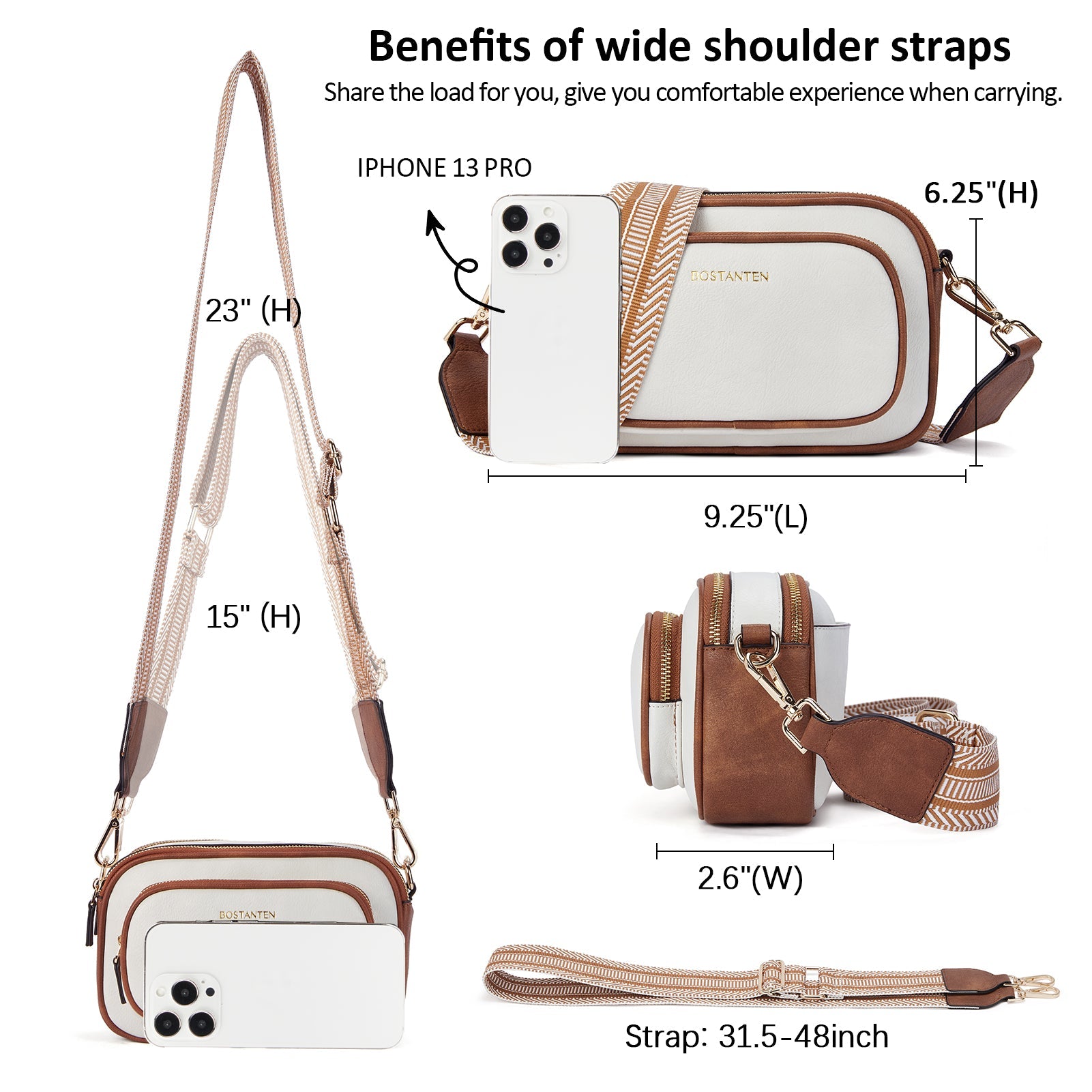Nola Stay Hands-Free and Organized with a Small Crossbody Purse for Travel