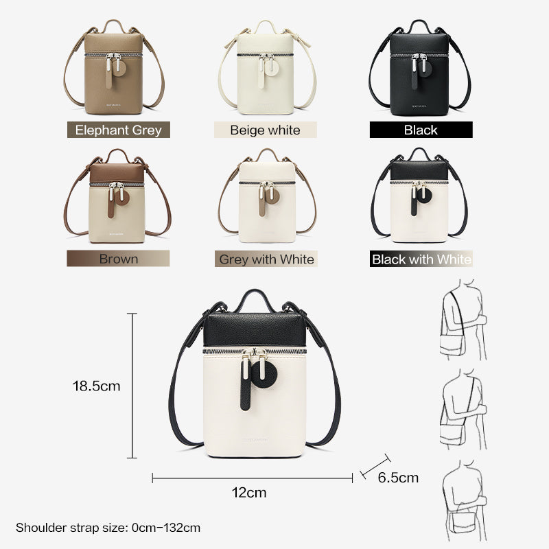 [Mini Cendy Bag] BOSTANTEN Bag Women's Mini – Satchel Versatile Water-Resistant