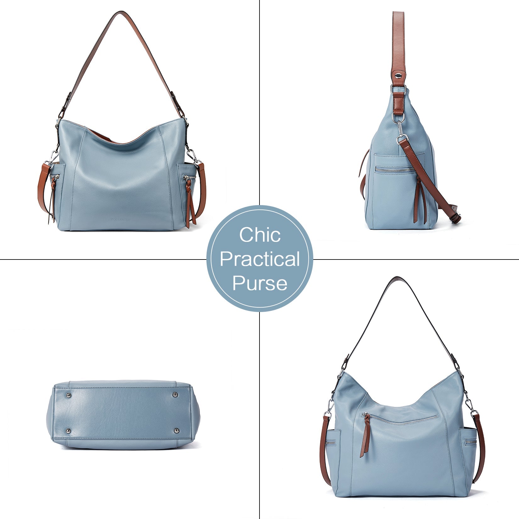 Kweli Genuine Leather Hobo Purses - Quality and Style in One