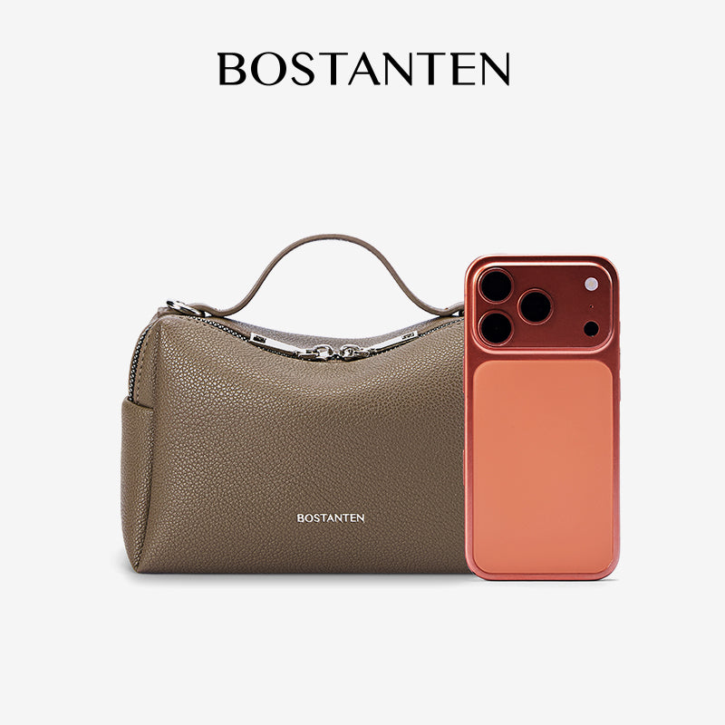 [Vanity Bag] BOSTANTEN Crossbody Bag Women's Premium Synthetic leather & Suede - Versatile 3in1 Handheld Crossbody Bag