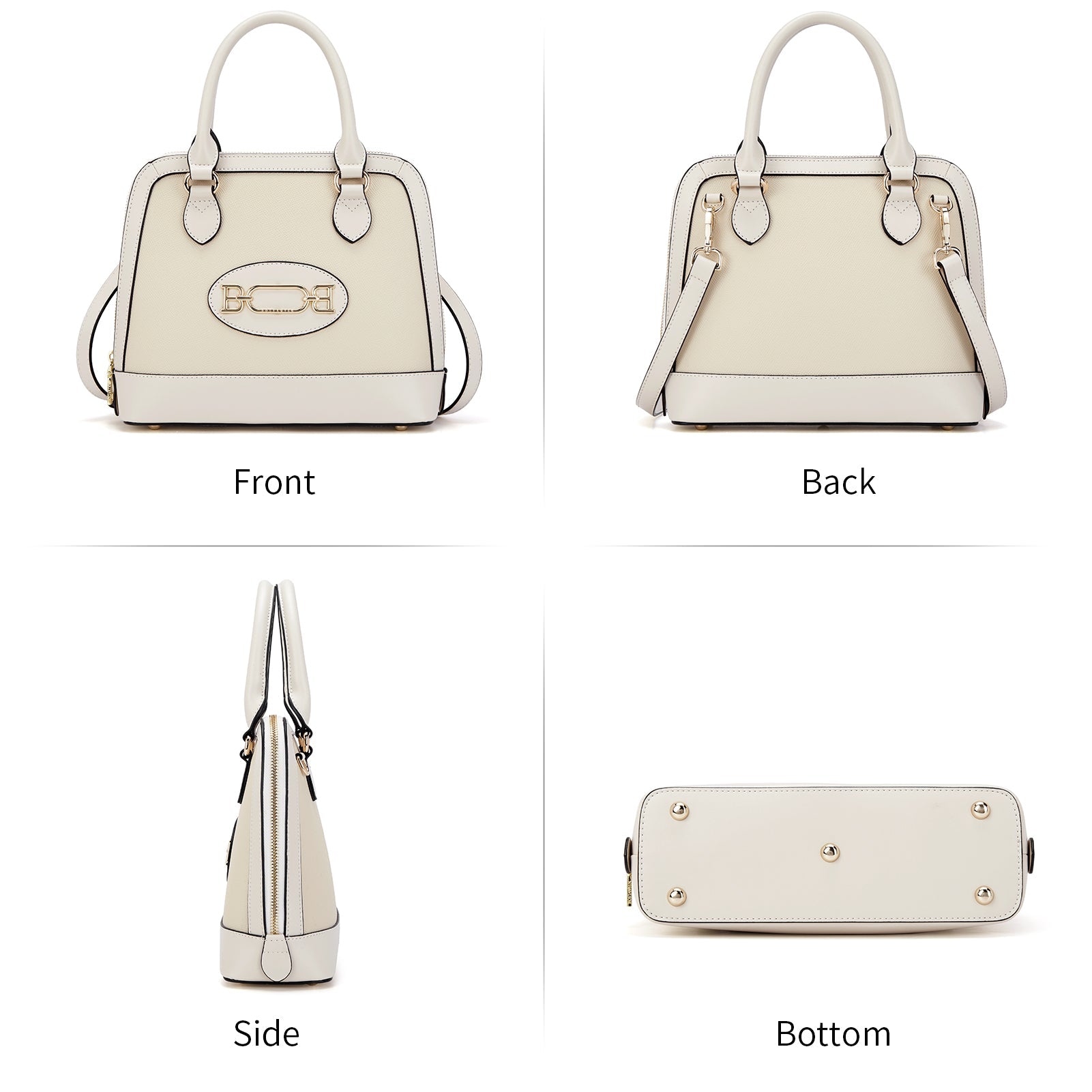 BOSTANTEN Women Crossbody Bags for Women Genuine Leather Designer Trendy Women Purses Small Ladies Shoulder Handbags