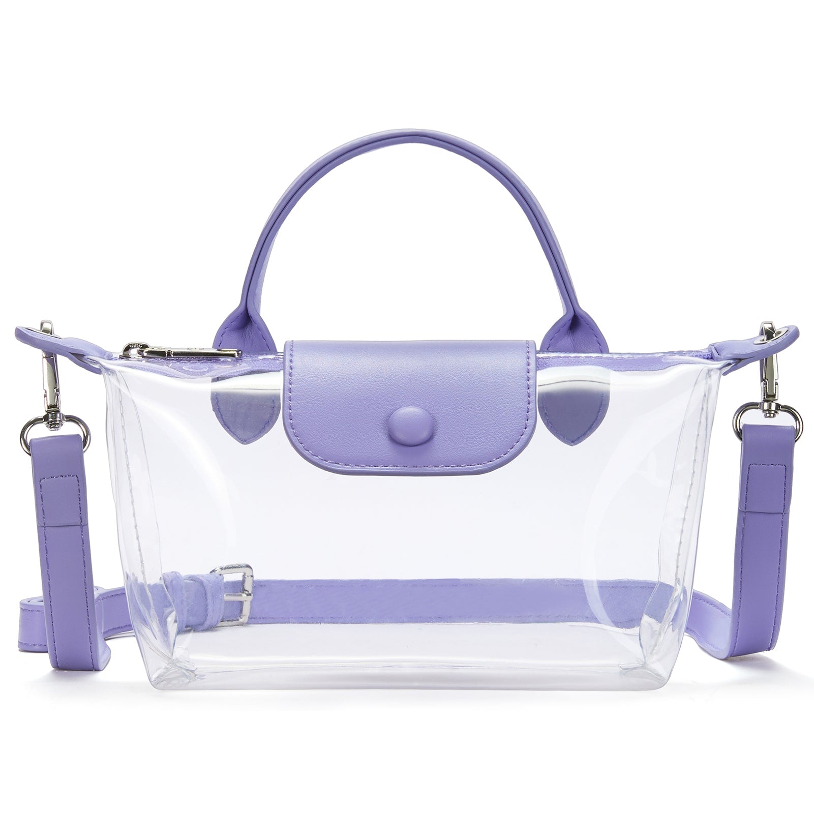 Clear Stadium Approved Crossbody Handbags For Concerts Sports Events