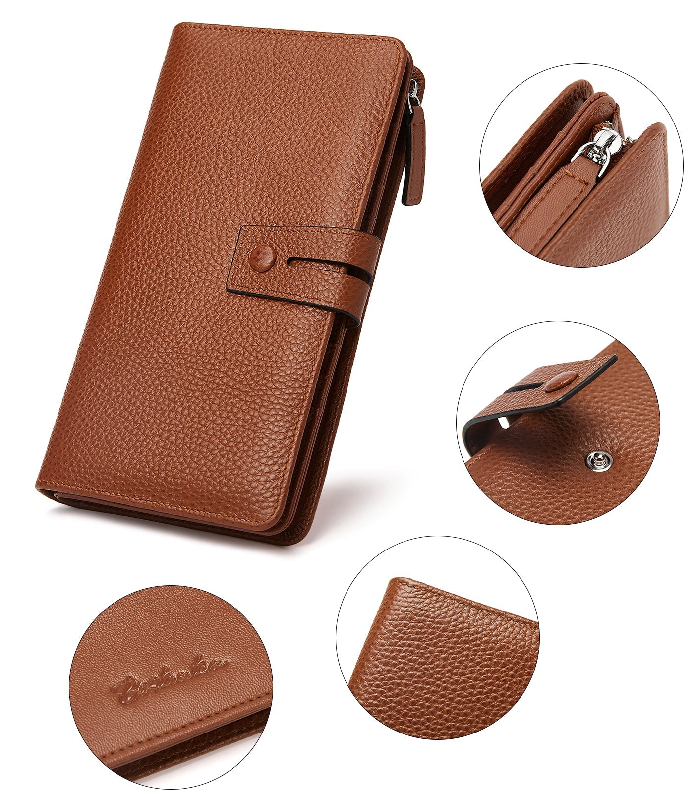 Lnna Checkbook RFID Wallet Cash Clutch Purses —— Superstar