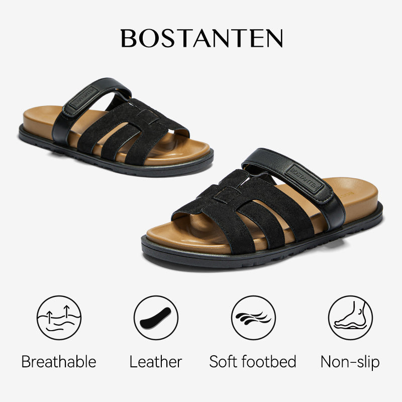 [Aethel shoes] BOSTANTEN Sandals Platform Stripe – Sole 2,7 cm