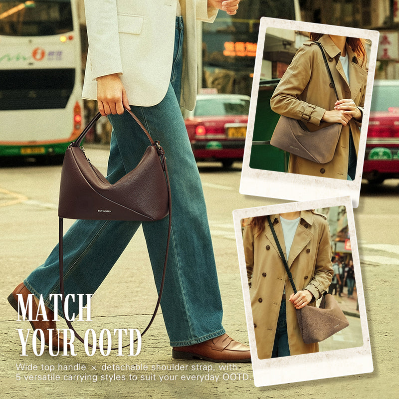 [Pouch Bag] BOSTANTEN Crossbody Bag Bag Women's Bag Woman's Fashion Bag Top Handle Bag