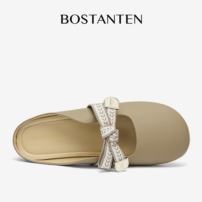 [Gina Flatshoes] Bostanten shoes Shoes Women's Sandals Mules Style