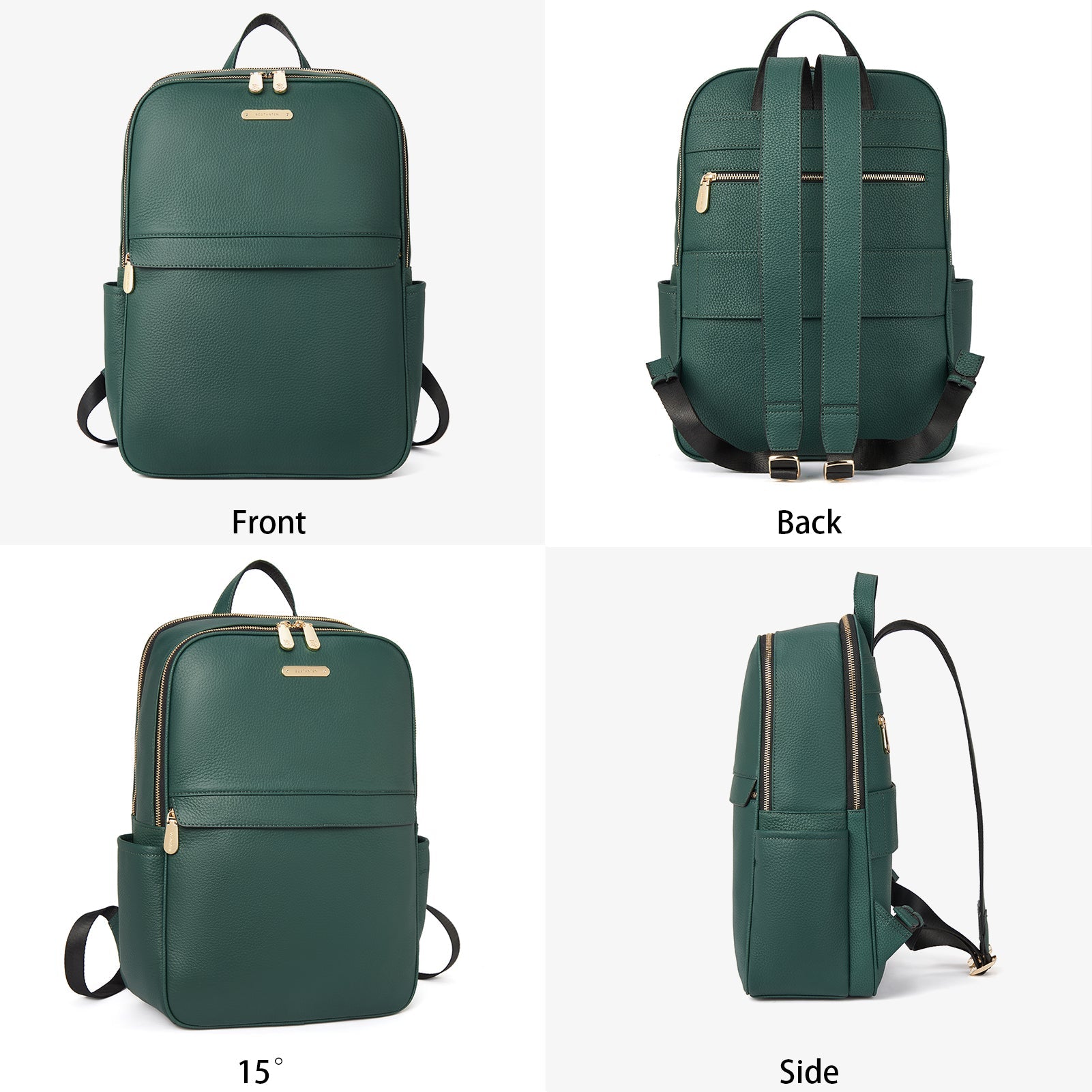 Laptop Backpack for Women - Premium Leather
