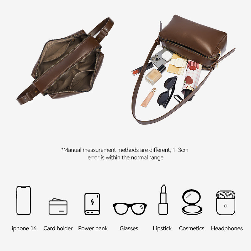 [Betty Bag] Bag Women's Double Pocket – Shoulder Bag Elegant & Stylish