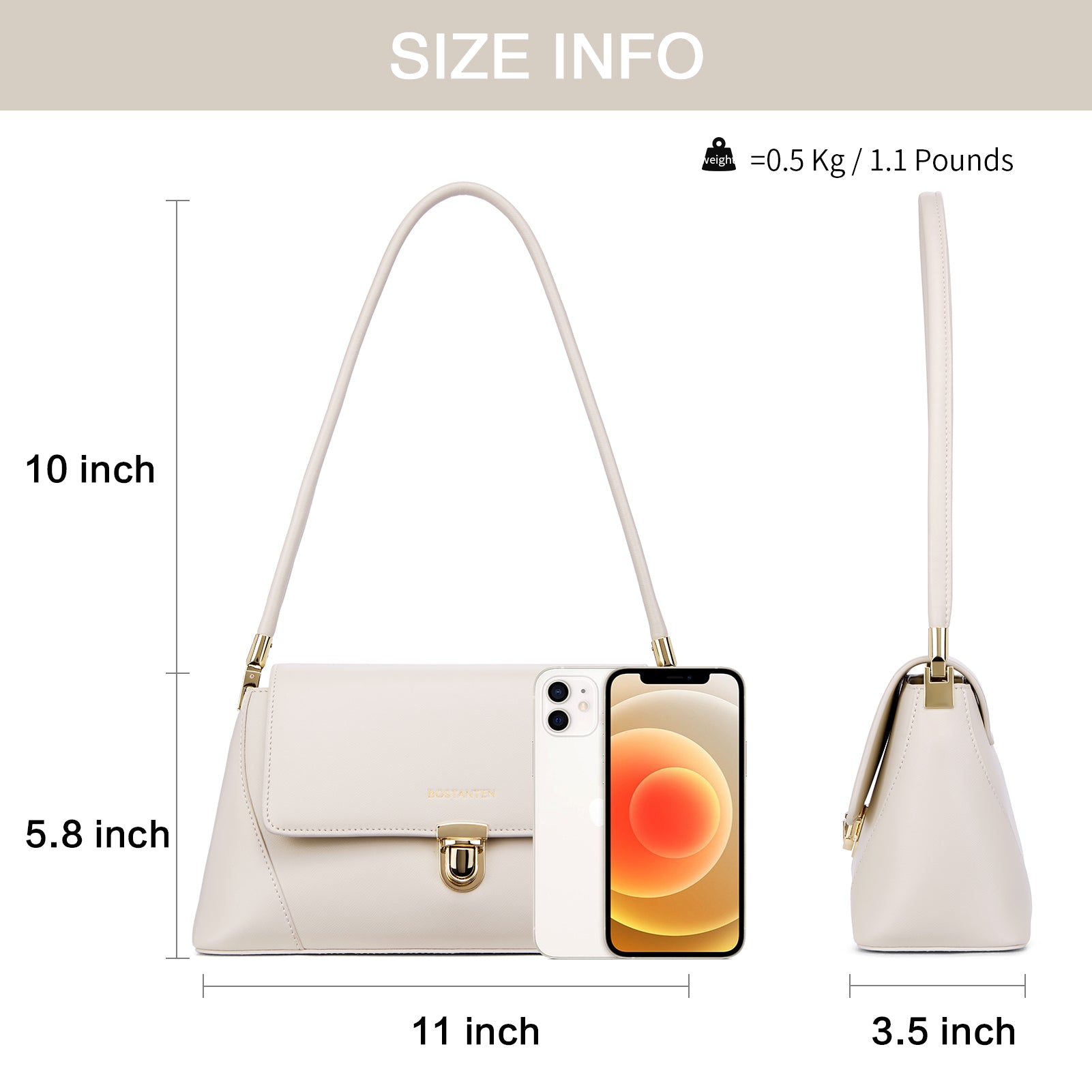 Cella Sleek and Soft Leather Shoulder Bag for Women - Comfort and Style Combined
