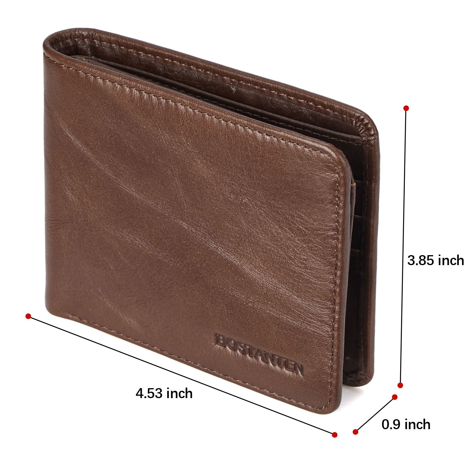 Slim Italian Leather RFID Wallet for Men - Keep Your Cards Safe and Secure