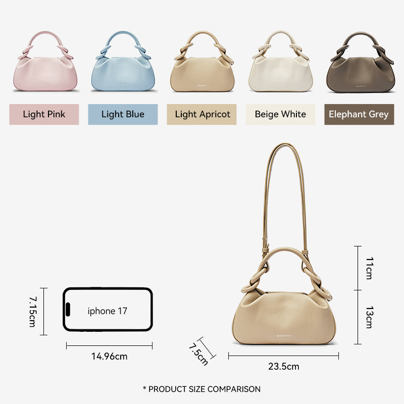 [Veneta Bag] BOSTANTEN Women Hand Bag Crossbody Bag 2026 Women's Hand Bag Sling Bag Versatile 3 in 1 Fashionable Elegant Solid Color