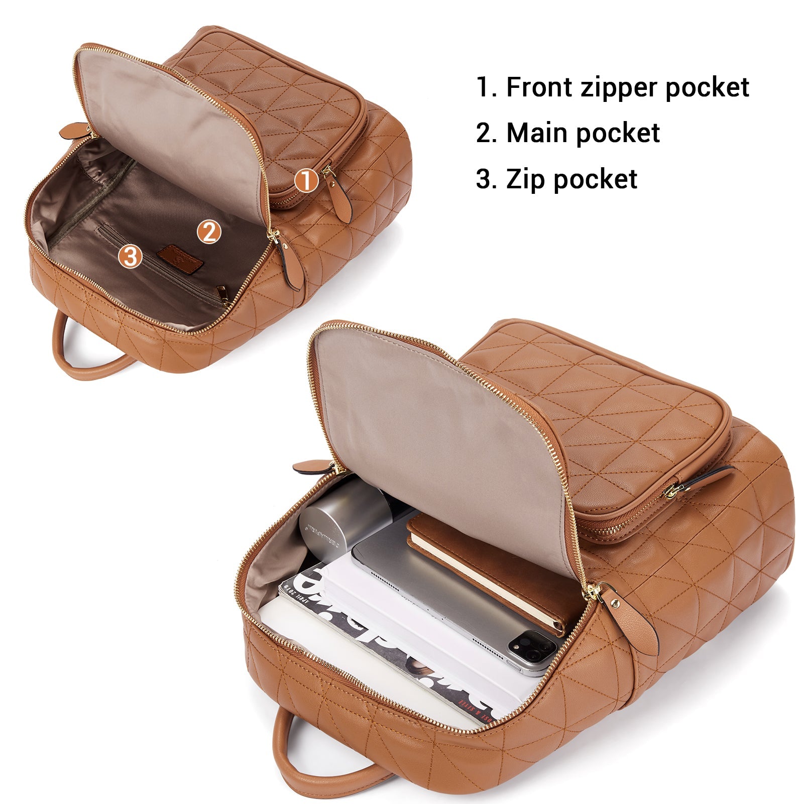 Minoru Leather Mini Backpack— Casual