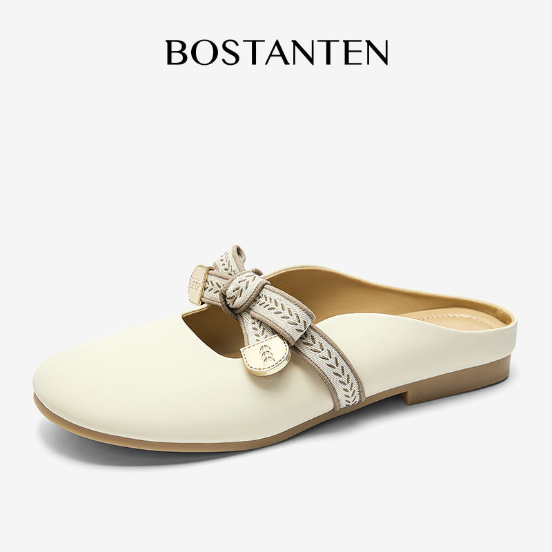 [Gina Flatshoes] Bostanten shoes Shoes Women's Sandals Mules Style