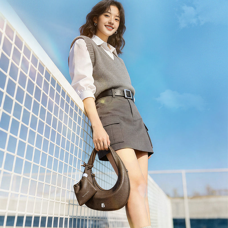 [Jodie Bag] BOSTANTEN Handbag Handbag Buy One Get One Free Mini Bag Elegant Korean Bag earphone Bag Women's