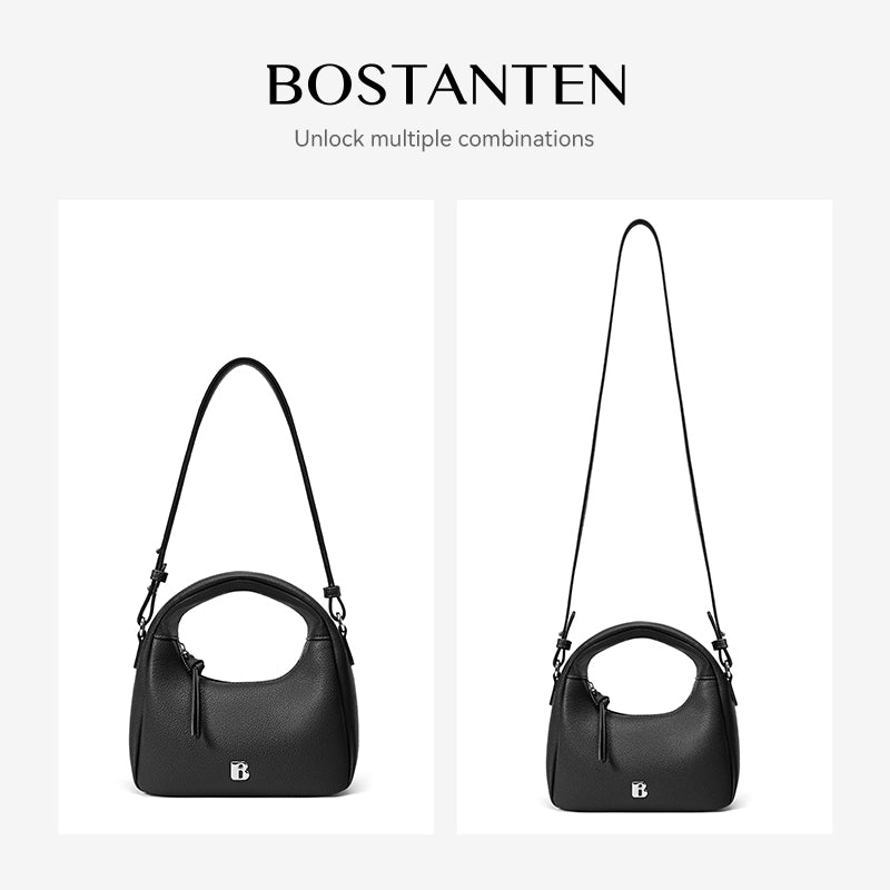 [Wander Bag] BOSTANTEN Crossbody Bag Mini 3 Ways to Wear (Strap Hand, Side, Cross) Design Compact Premium Fashion