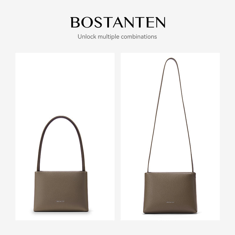 [Envelope Bag] BOSTANTEN Mini Tote Bag 2 in 1 Bag Women's New Women's Crossbody Bag Women's Shoulder Bag Tote bag