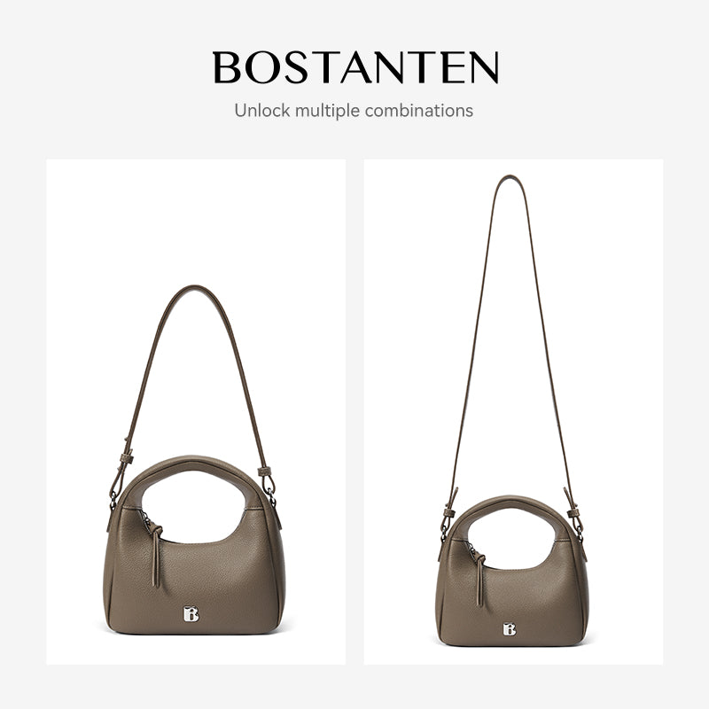 [Wander Bag] BOSTANTEN Crossbody Bag Mini 3 Ways to Wear (Strap Hand, Side, Cross) Design Compact Premium Fashion