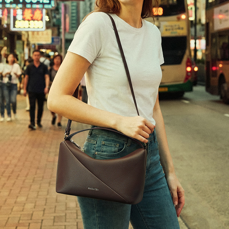 [Pouch Bag] BOSTANTEN Crossbody Bag Bag Women's Bag Woman's Fashion Bag Top Handle Bag