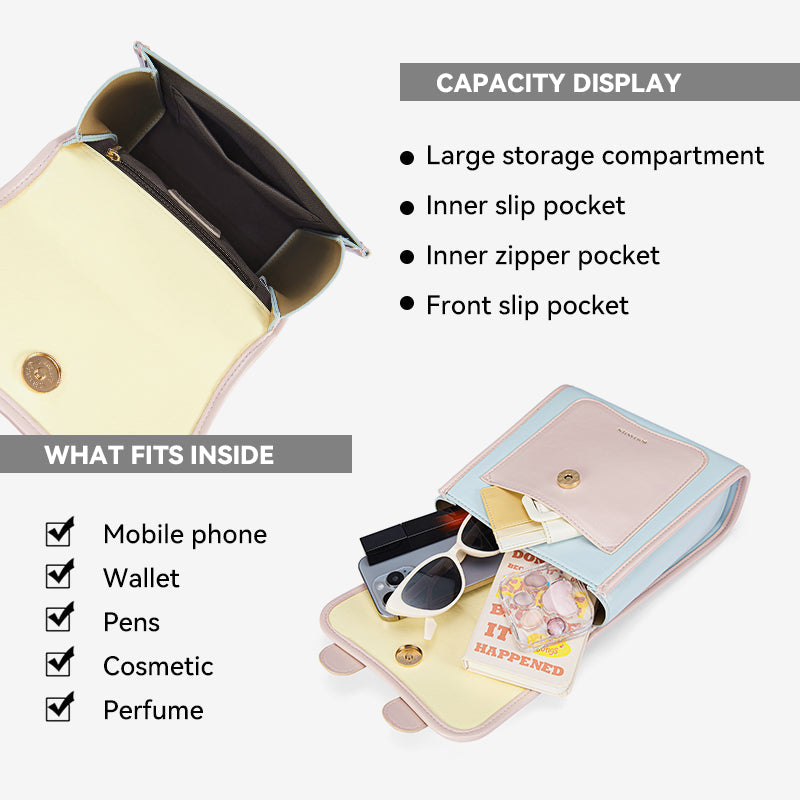 [Ice Cream Backpack] BOSTANTEN Backpack Women's Trendy Women's Backpack High-Quality Water resistant School Bag