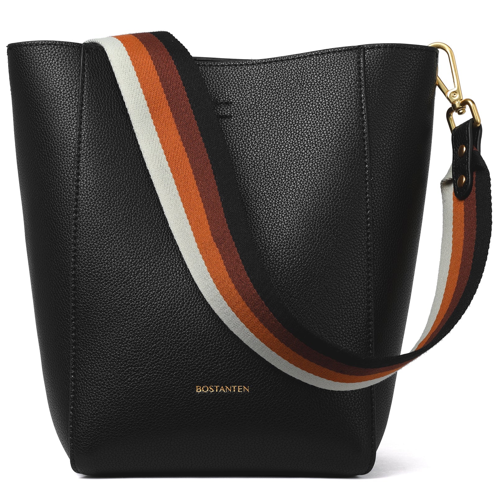 BOSTANTEN Leather Purses and Handbags for Women Designer Hobo Bucket Bag Fashion Small Crossbody Purses