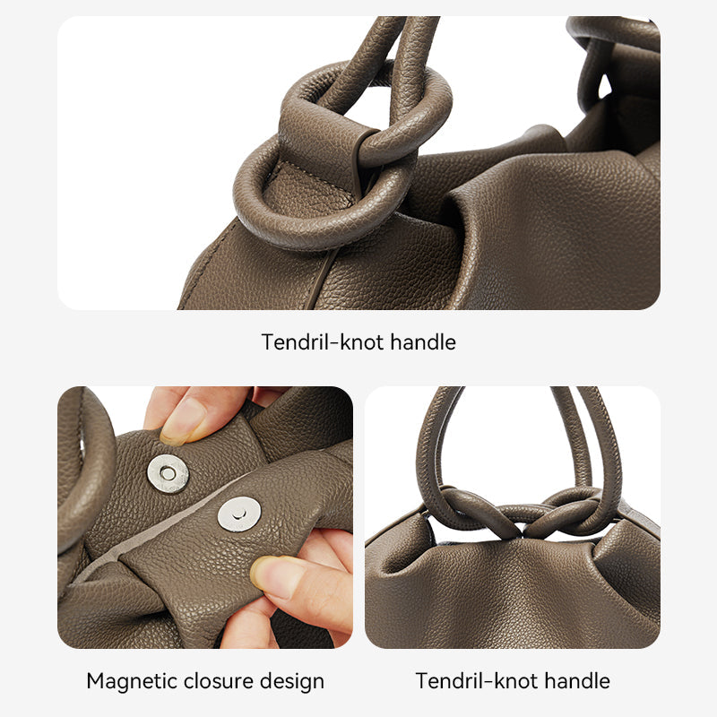 [Veneta Bag] BOSTANTEN Women Hand Bag Crossbody Bag 2026 Women's Hand Bag Sling Bag Versatile 3 in 1 Fashionable Elegant Solid Color