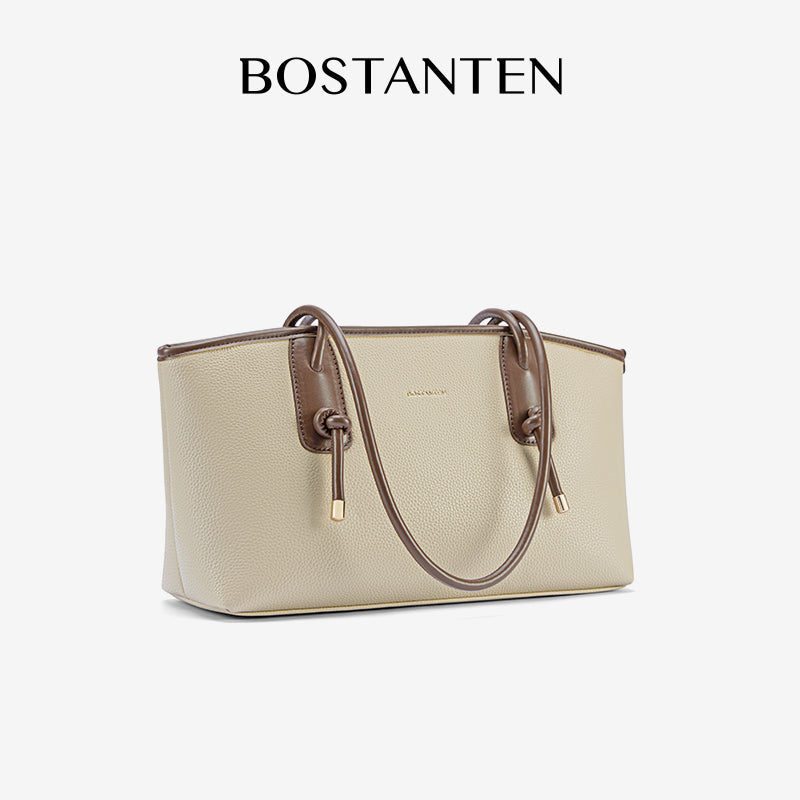 [Adele Bag] BOSTANTEN Tote Bag Stylish For Travel & Work - Fits a 14-inch Laptop