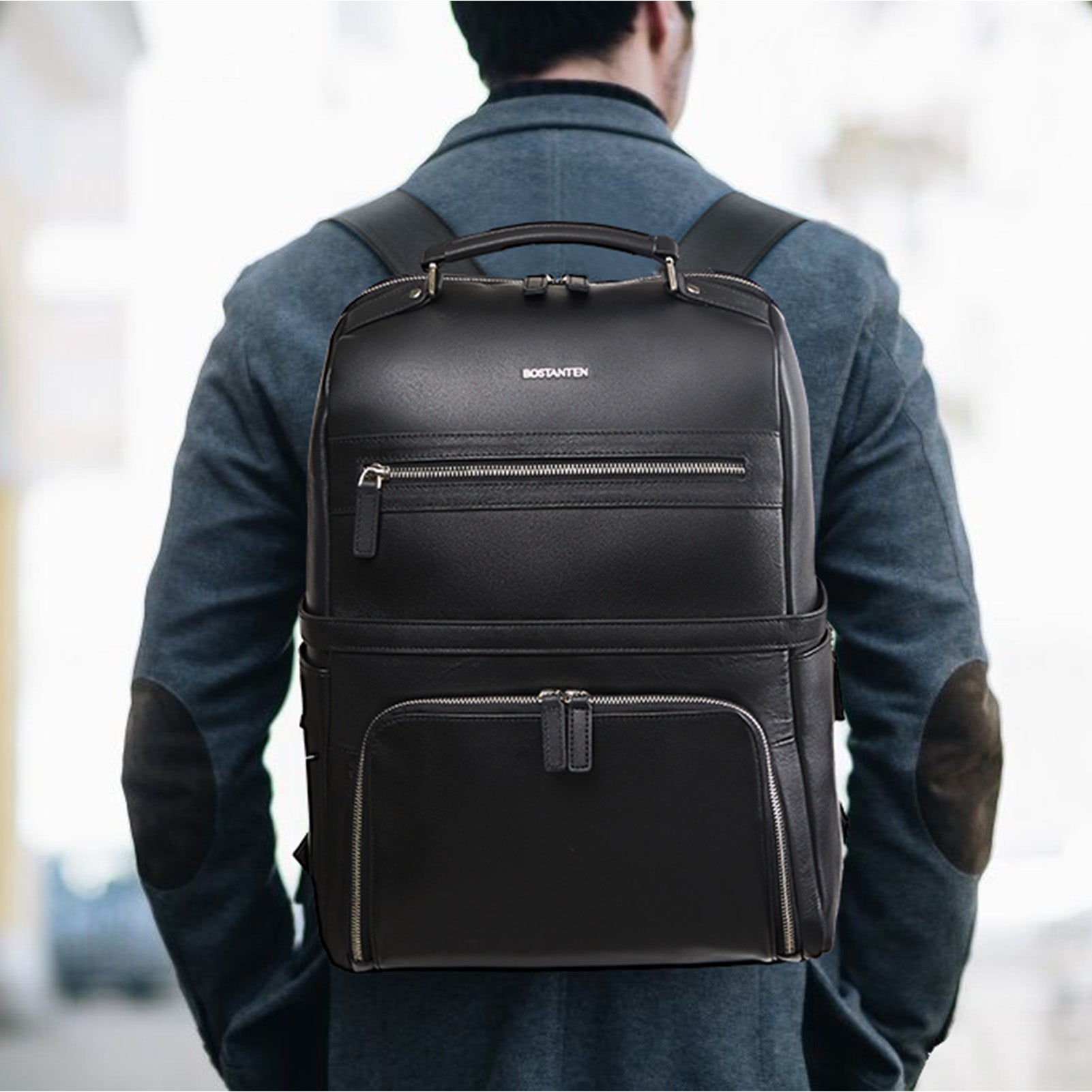 Waterproof College Backpack with Laptop Compartment