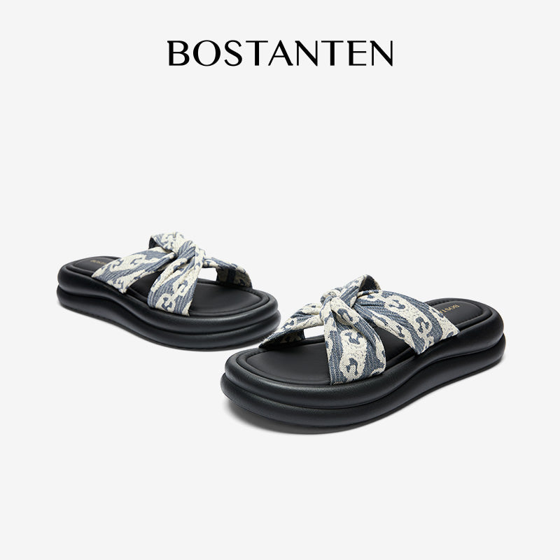 Bostanten Jelly Wedges – Sandals Slip-On Women's EVA Premium, Comfortable & Elegant