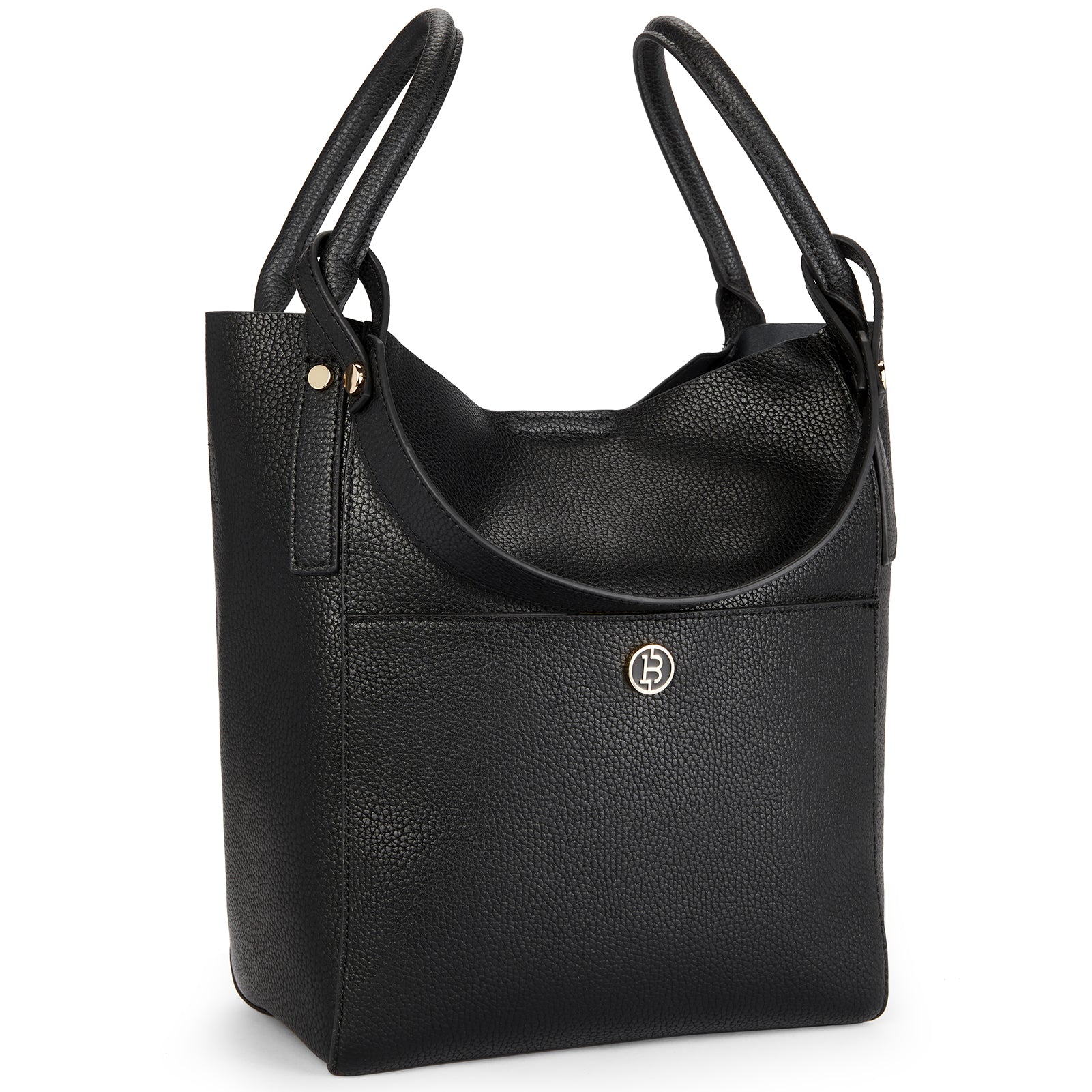 BOSTANTEN Women Handbags Leather Purses Designer Hobo Bucket Tote Bags with Zipper Pouch