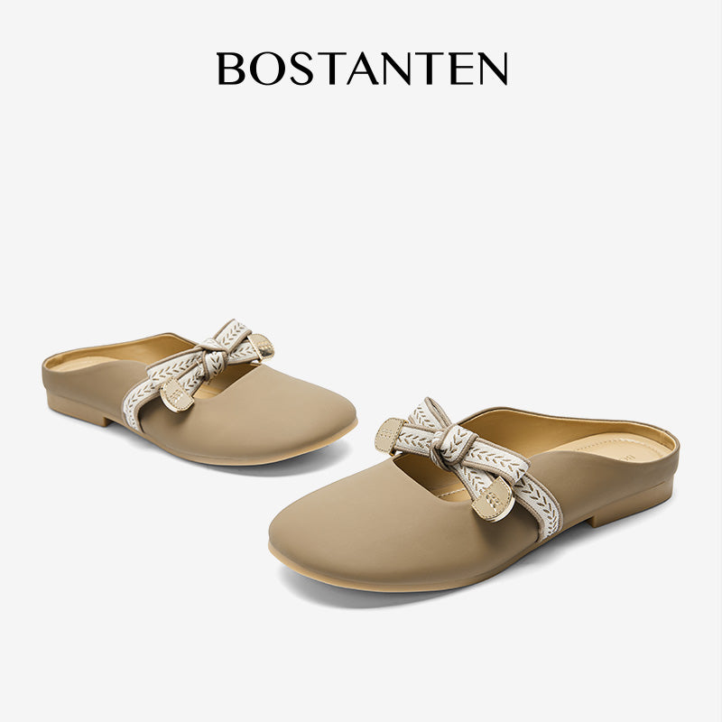 [Gina Flatshoes] Bostanten shoes Shoes Women's Sandals Mules Style