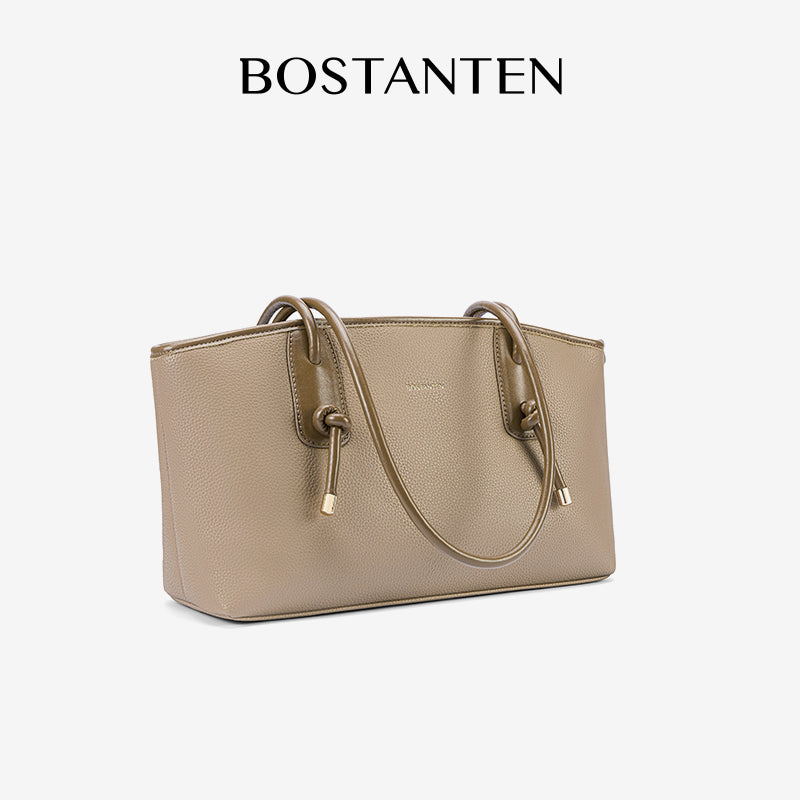 [Adele Bag] BOSTANTEN Tote Bag Stylish For Travel & Work - Fits a 14-inch Laptop