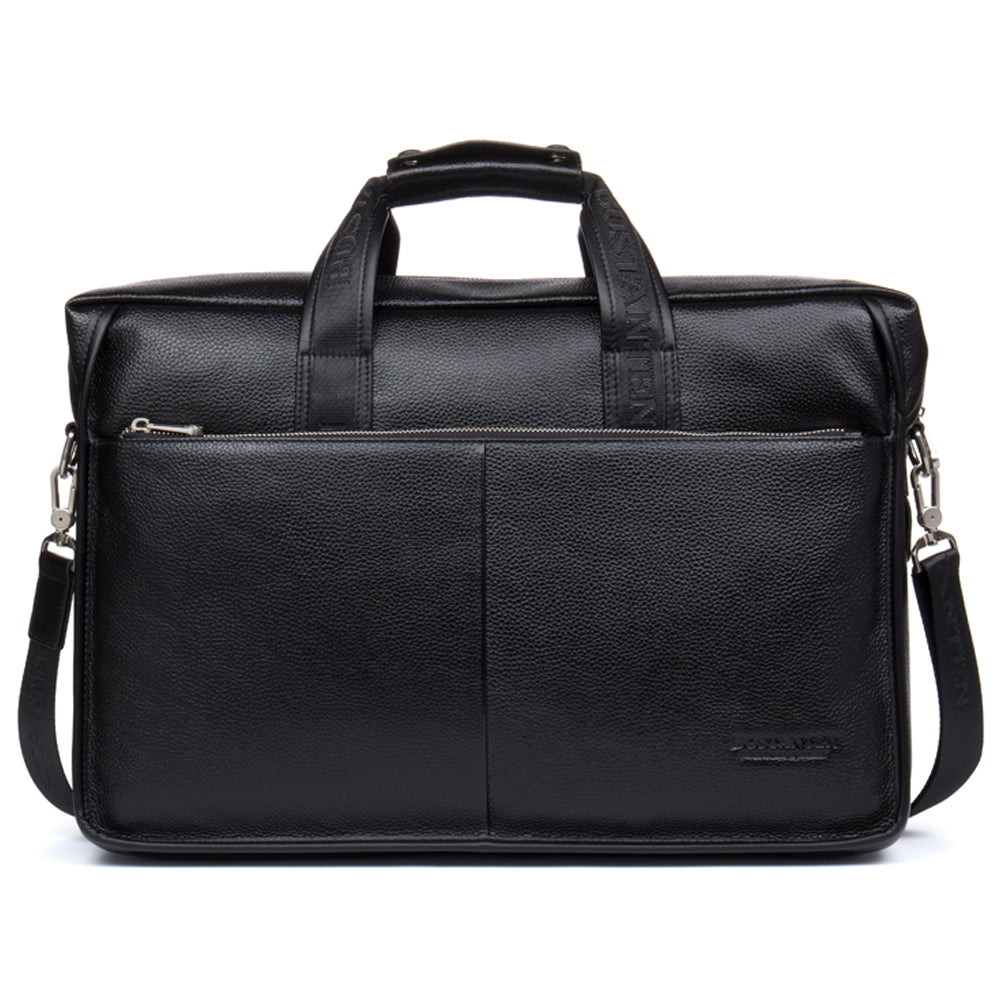Royal Retro Leather Briefcase | 17' Laptop