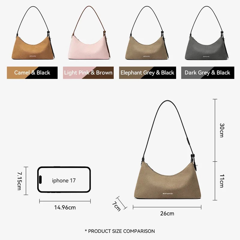 [Klein Bag] BOSTANTEN Bag Women's New 2026 Shoulderbag Shoulder Bag Women's Cute Shoulder Bag Bag Fashion Women's