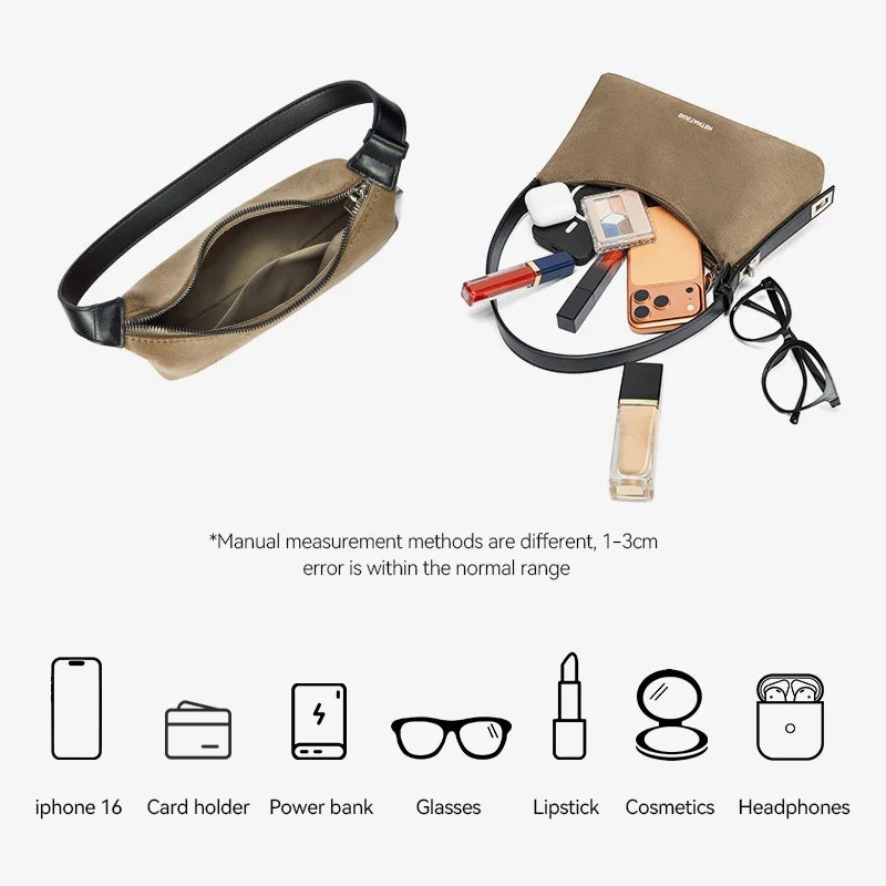 [Klein Bag] BOSTANTEN Bag Women's New 2026 Shoulderbag Shoulder Bag Women's Cute Shoulder Bag Bag Fashion Women's